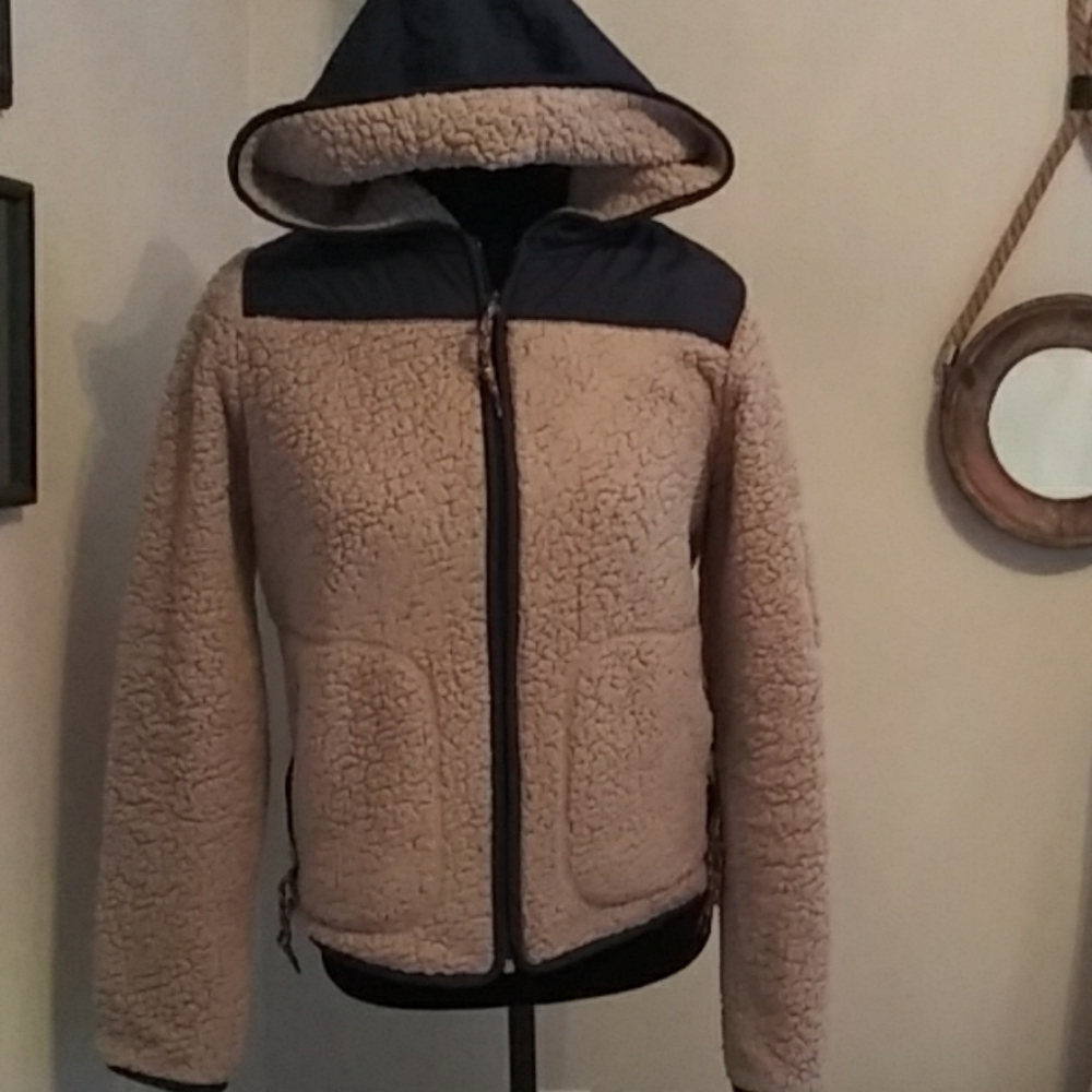Jacket. Hoodie.